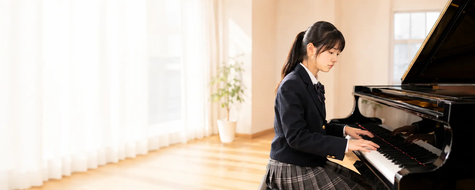 中高生向けピアノレッスンのイメージ